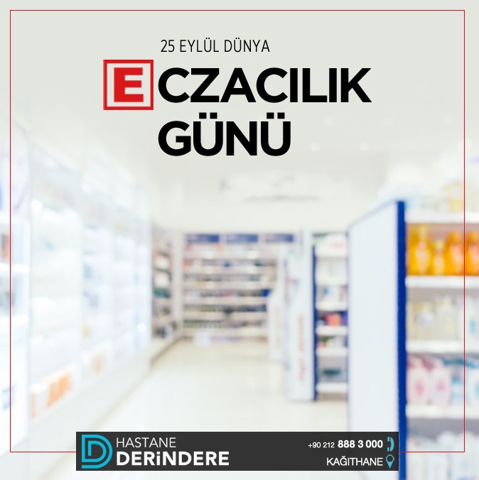 Sağlığımız için özveriyle çalışan tüm eczacılarımızın Dünya Eczacılık Günü kutlu olsun. #hastanederindere #dünyaeczacılıkgünü