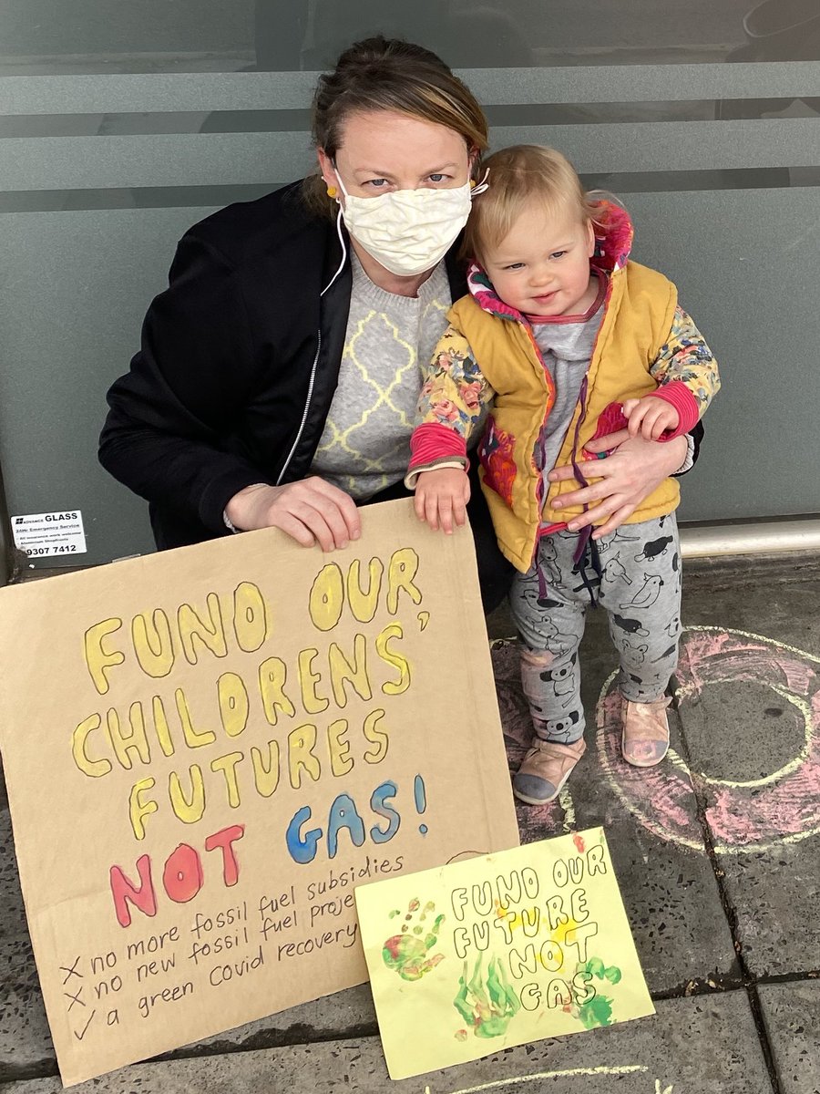 ⁦@ScottMorrisonMP ⁦@AngusTaylorMP⁩ ⁦@JoshFrydenberg⁩ If you push ahead with a ‘gas-led recovery’ you are selling out our kids in the most profound way possible and they won’t forget. Who will vote for you in the future? #FundOurFutureNotGas