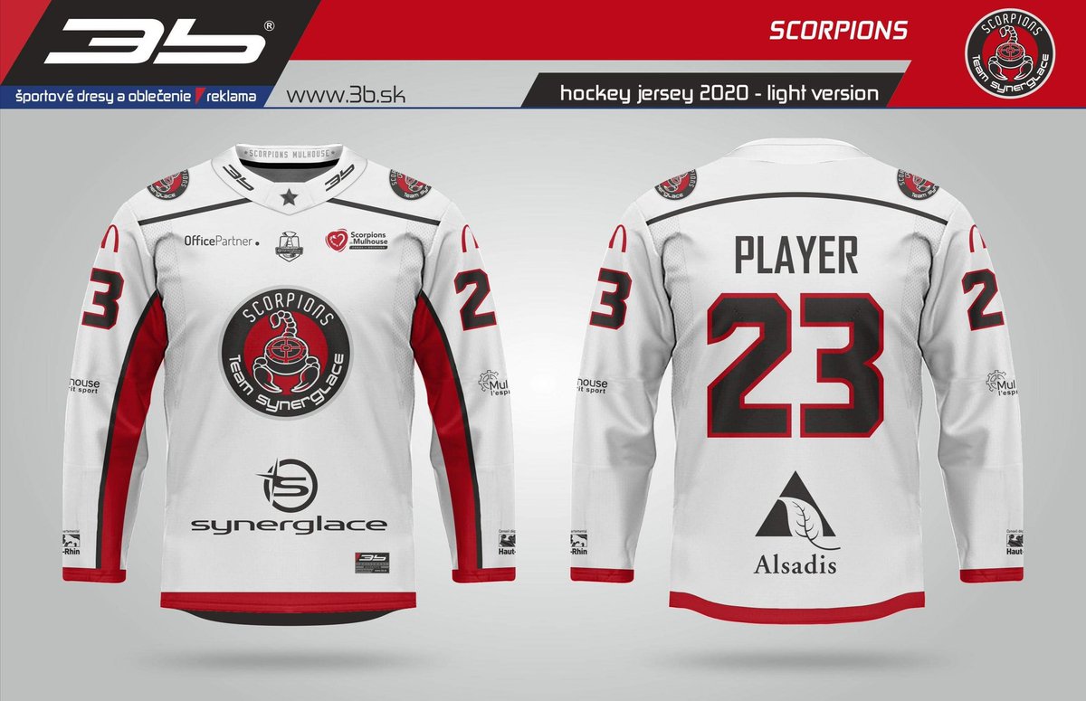 ScorpionsMulho's tweet image. 🆕 Maillots extérieurs 2020/2021
#SLMhockey
