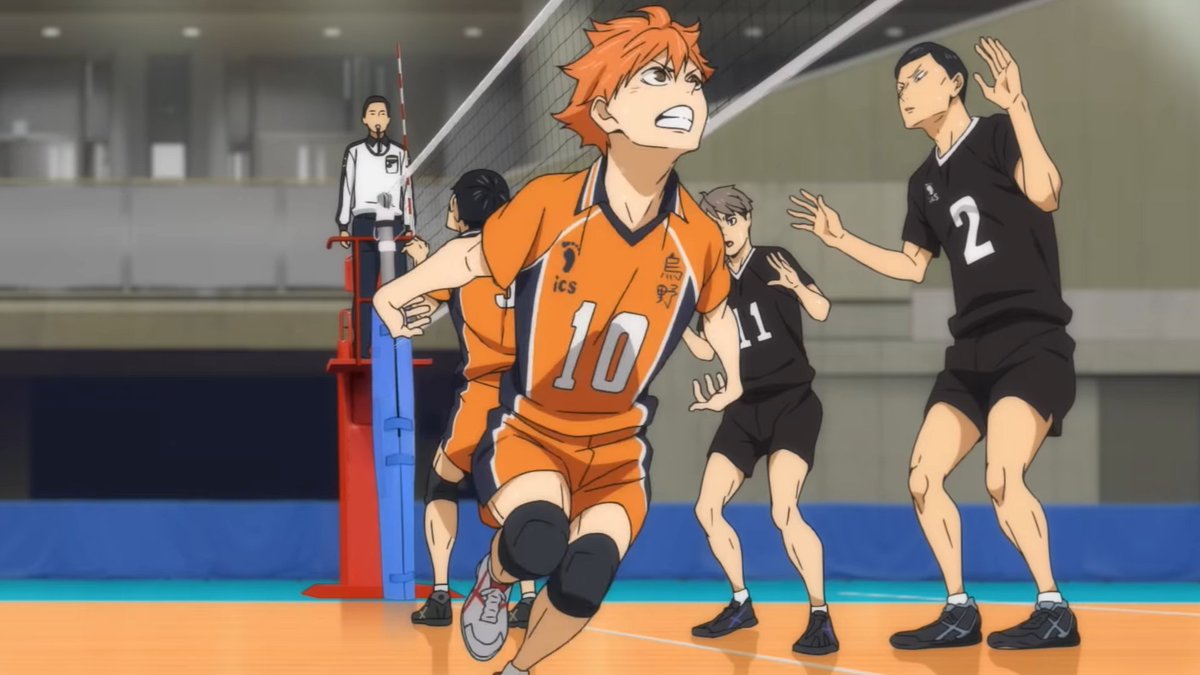 It looks like Hinata is Naruto running here, he's so fast that it's hard to get screenshots of him honestly
