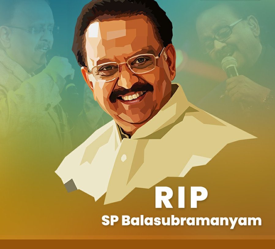 tiscatime's tweet photo. #SPBalasubrahmanyam you gave us such joy with your voice .. who can forget #HumBaneTumBane #DeediTeraDewarDiwana or #MereRangMeinRangneWaali .. the heavens will resound with your music now .. #RIPSPBalaSubramanyam https://t.co/VgTWMEbm6Y