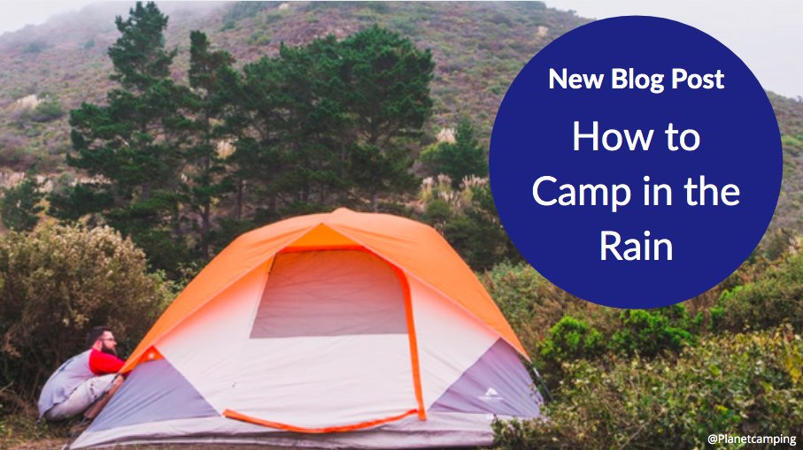 planetcamping's tweet photo. New Blog Post! -> https://t.co/FKXRALO6dU

A bit of rain doesn't have to mean the end of your camping trip.

#camping #newblogpost #FridayFeeling #nature https://t.co/iLz7Erp9iL
