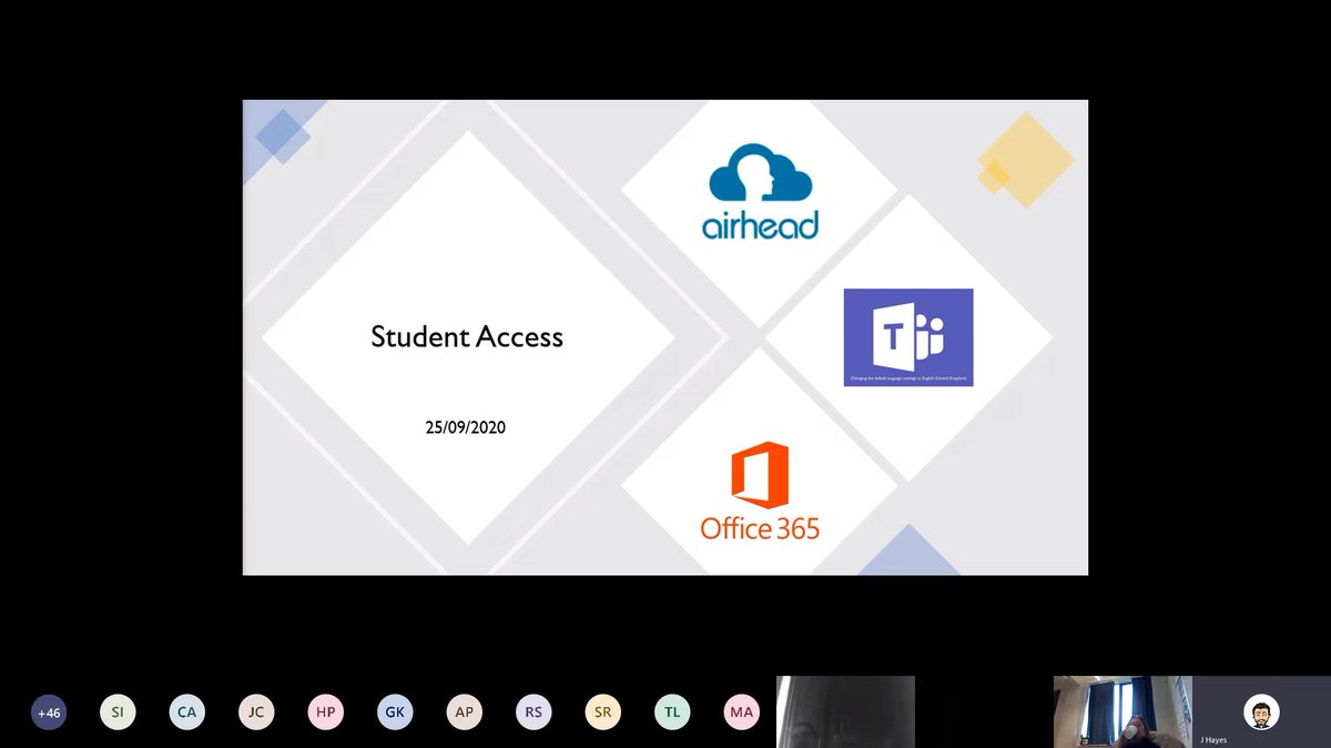 JohnHayes1908's tweet photo. Great morning showing over 1,100 students simultaneously how to access our Learning Platform @airhead_edu and how to use @MicrosoftTeams for blended learning. Thanks to the @GAT_ITTeam set up it was all possible. @MSEducationUK @DominicWillit @StangroundAcad https://t.co/8WMKXdP4Ur