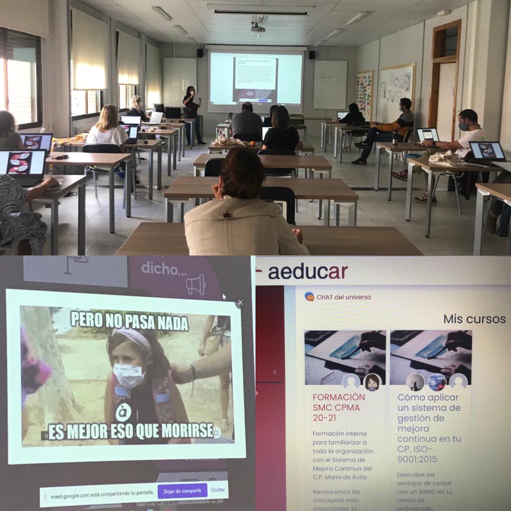 Formacion interna en #CPMA para el personal de la organizacion, nuestro curso alojado ya en nuestro #AEDUCAR <a href="/dgafprofesorado/">F. Prof. Aragón</a> <a href="/tonimartinez24/">Toni Martínez Ramos</a> @gustarcef <a href="/diegoarroyom/">Dieg 🎯</a> <a href="/TeresaBallestin/">Teresa León</a>