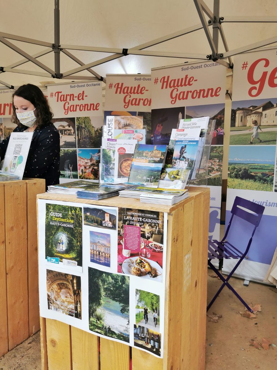 TourismeHG's tweet photo. Ce week-end, retrouvez nous sur le @WatMtp [Festival International du Film de Voyage et d'Aventure] à Montpellier ! HauteGaronneTourisme est présent sur le Village du Voyage avec le Sud-Ouest Occitanie.
🟢Par ici les idées et conseils d'escapades nature 🚵🥾🚣 https://t.co/k57zr7rv6L