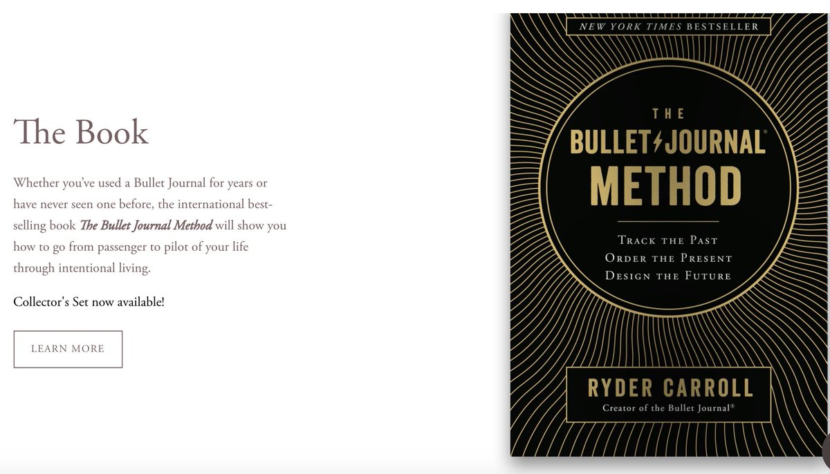 The original Bullet Journal creator on Instagram has 336k followers  https://www.instagram.com/bulletjournal/ And has an information packed website and a book about the methodology:  https://bulletjournal.com/ 