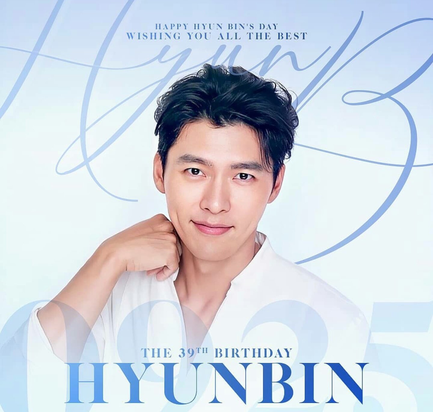 Happy Birthday Hyun Bin Oppa~          