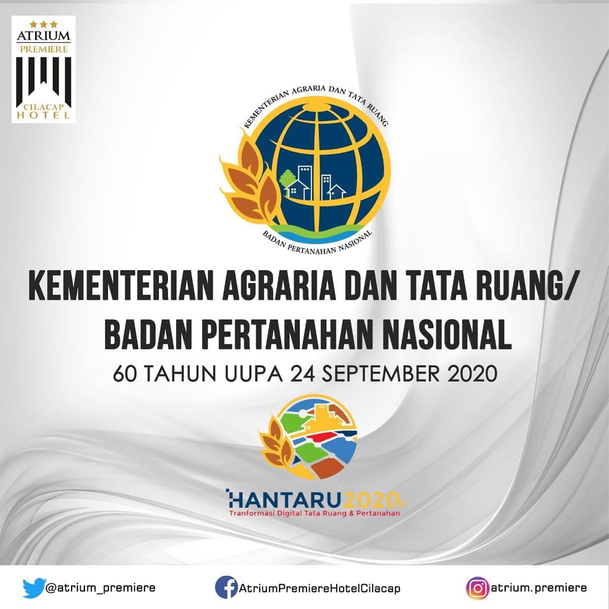 atrium_premiere's tweet photo. @kementerian.atrbpn
==========================================
Atrium Premiere Hotel
Jl. S Parman No. 12 Cilacap, Jawa Tengah - Indonesia
Phone : ☎️ 0282 520 777
https:///www.atriumcilacap.com https://t.co/DPbKwCwdzO