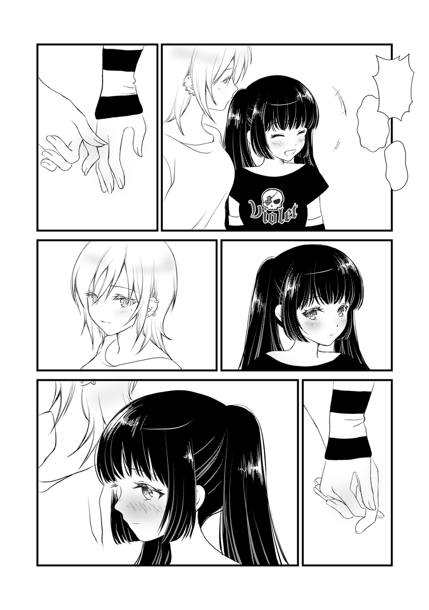 これ来年あたりちゃんとリメイクして本にしたい…目標……初めて描いた漫画なんだなぁ(3年前)
#百合 