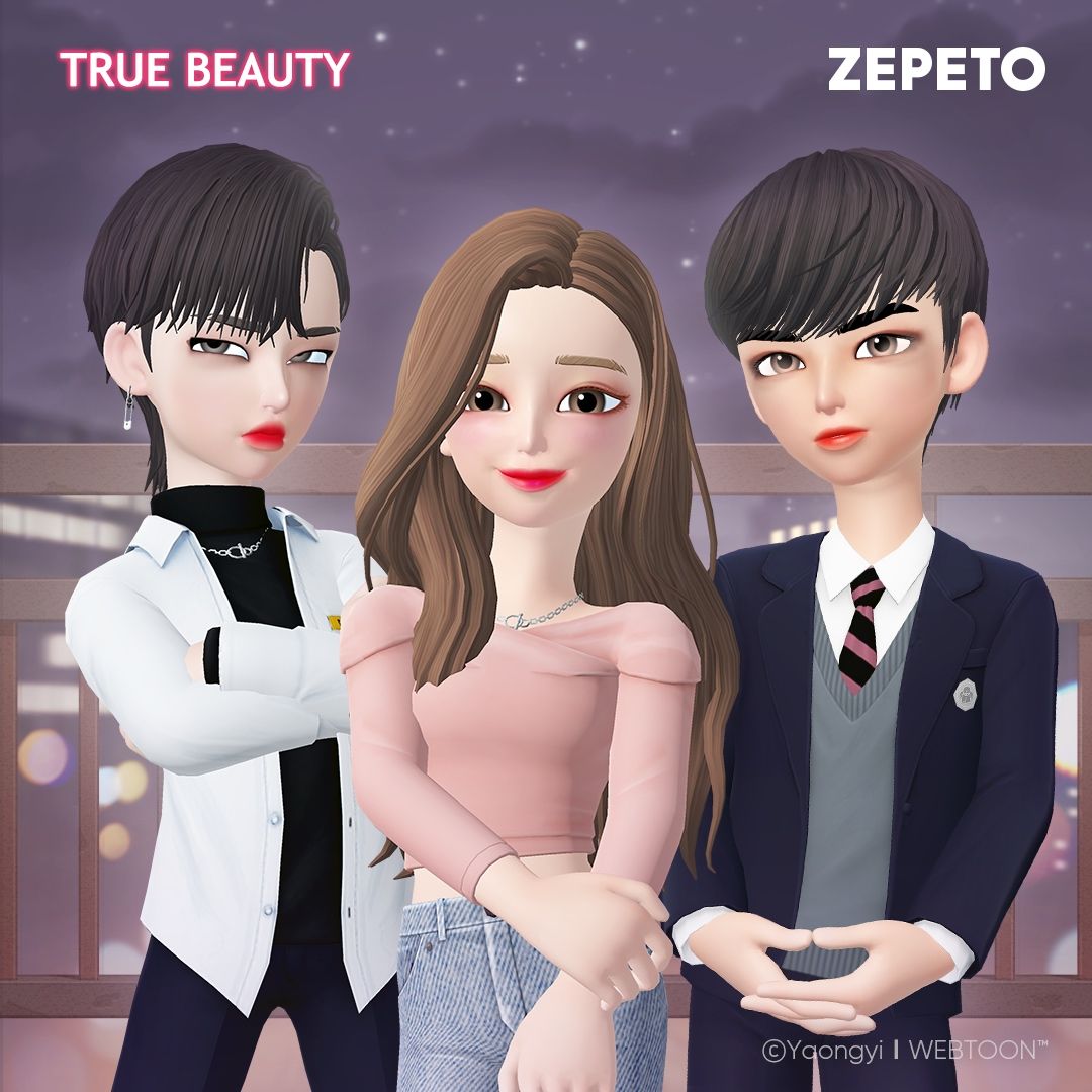 web漫画”女神降臨”がZEPETOに新登場! 女神降臨テーマの新作アイテムで