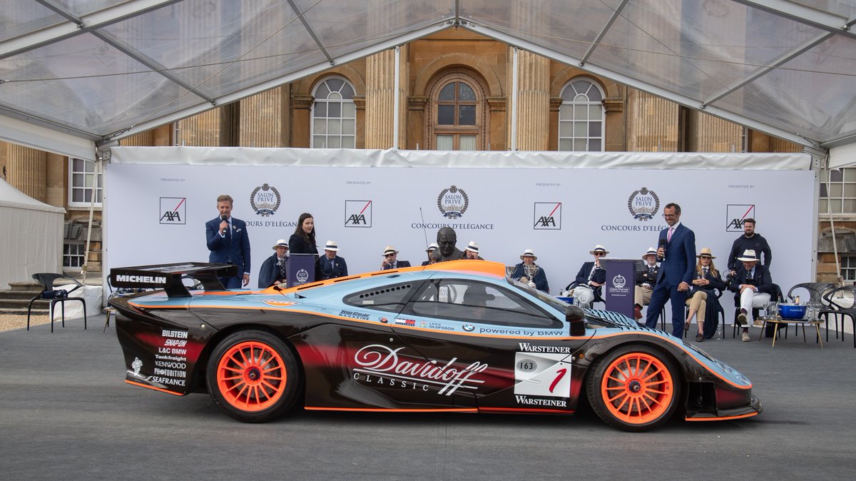 SalonPriveUK's tweet image. After a very close voting round for the much-coveted ‘People's Choice Award’,  the winner is this spectacular McLaren F1 GTR #28R!

🗓: 23rd - 26th September 2020
📍: Blenheim Palace