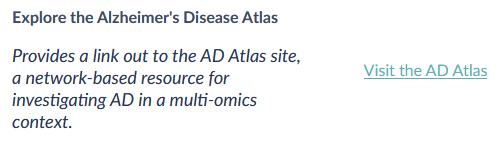 _MatthiasArnold's tweet photo. Nice! Thanks to Anna and her team @Sagebio, the AD atlas is now directly accessible through the Agora platform of the @AMPADPortal!

Check it out at https://t.co/wb4YKZTEoP and https://t.co/4ODdFFYgsw. https://t.co/K9gkYC6cKB