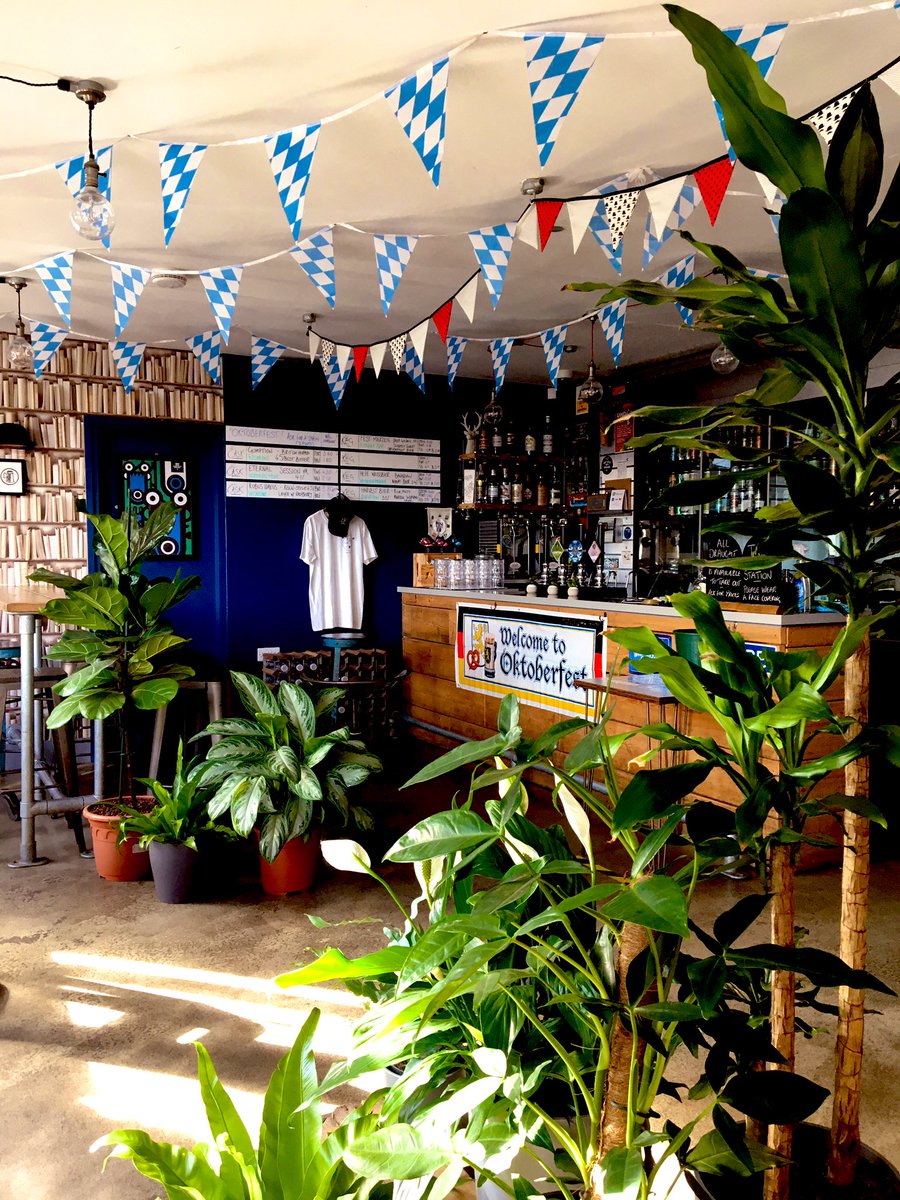 🔵⚪️ O K T O B E R F E S T ⚪️🔵
.
Join us tonight (4-10pm) and tomorrow (1-10pm) for our mini #Oktoberfest 
.
Pretzels from <a href="/GerhardPretzels/">Gerhard's Pretzels</a> 🥨
.
Social distancing rules still apply folks! Rule of 6. Face coverings. Use the Test &amp; Trace app. Enjoy our ace table service! 🍻🇩🇪