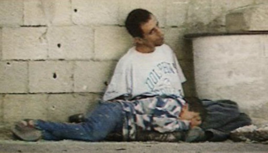 I was 11 when I first watched the footage. Mohamed Dura shielded by his dad from Israeli bullets. One moment they were pleading for their lives, the next they were dead. He was 12, we belonged to the same generation. The horror in his eyes still shakes me to my core 20 yrs later.