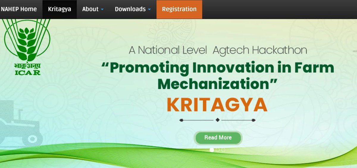 ICAR Announces #KRITAGYA Hackathon Under National Agricultural Higher Education Projects
Participating students can collaborate with local start-ups, students from technology institutes, and can win Rs 5 lakh, Rs 3 lakh and Rs 1 lakh as first, second and third prize.