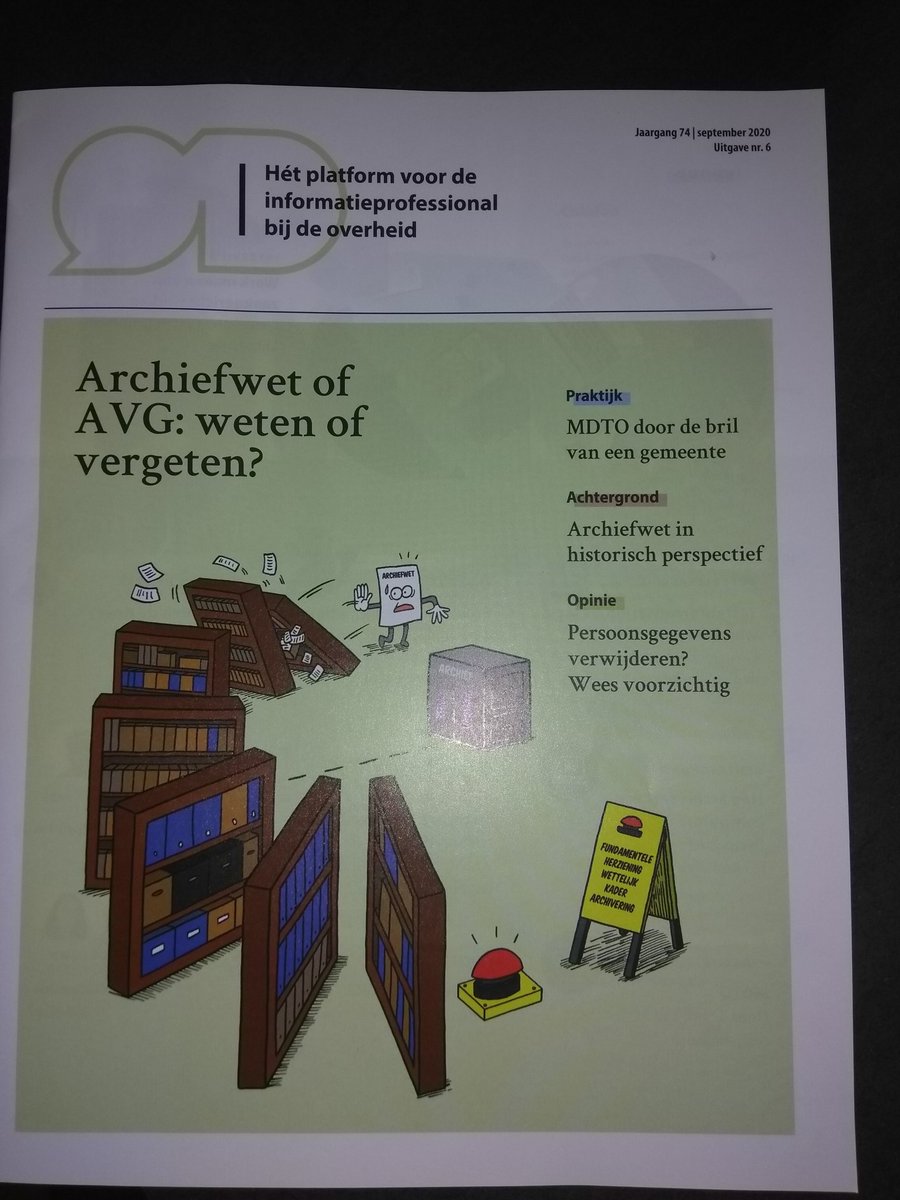 Net voor het weekend de nieuwe Od in de bus met een keur aan artikelen van o.a. <a href="/AvdKNA/">Arjen van der Kuijl</a>, <a href="/Kokkeeri/">Eric Kokke</a> en @sylviasuus