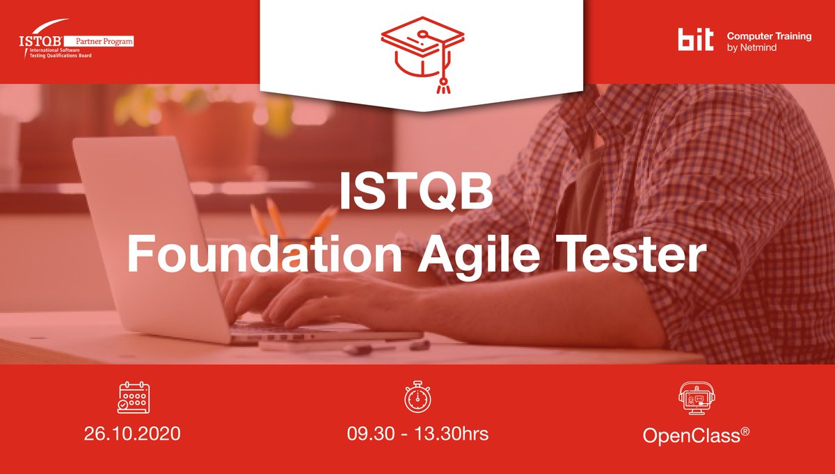bitctraining's tweet image. ¡Upcoming Course! ISTQB Foundation Agile Tester ✨

This #online course explaining the fundamentals of #testing on agile projects

+ exercises and practice exams to understand and practice the concepts and methods presented.

👉 bit.ly/341nXhg

#agile #tester @SSTQB_es