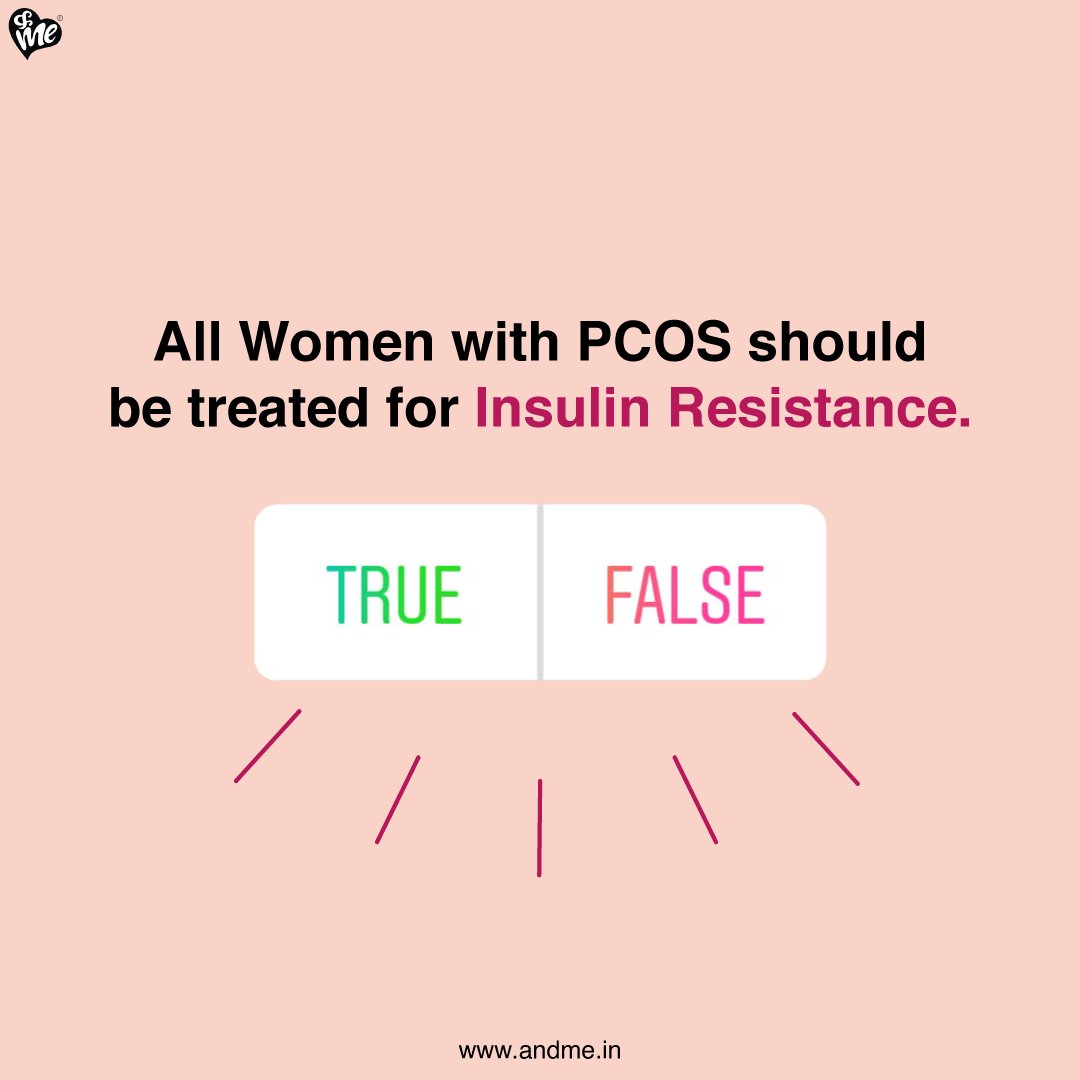 andmeindia's tweet photo. What is it? True or False?
Tell us in the comments section!
#MyPCOSAndMe
#pcosawarenessmonth #insulinresistance #pcosawarenessmonth2020 #pcosawareness #pcoswomen #pcosproblems #pcossolutions #andmepcos https://t.co/rcYel2IRoy