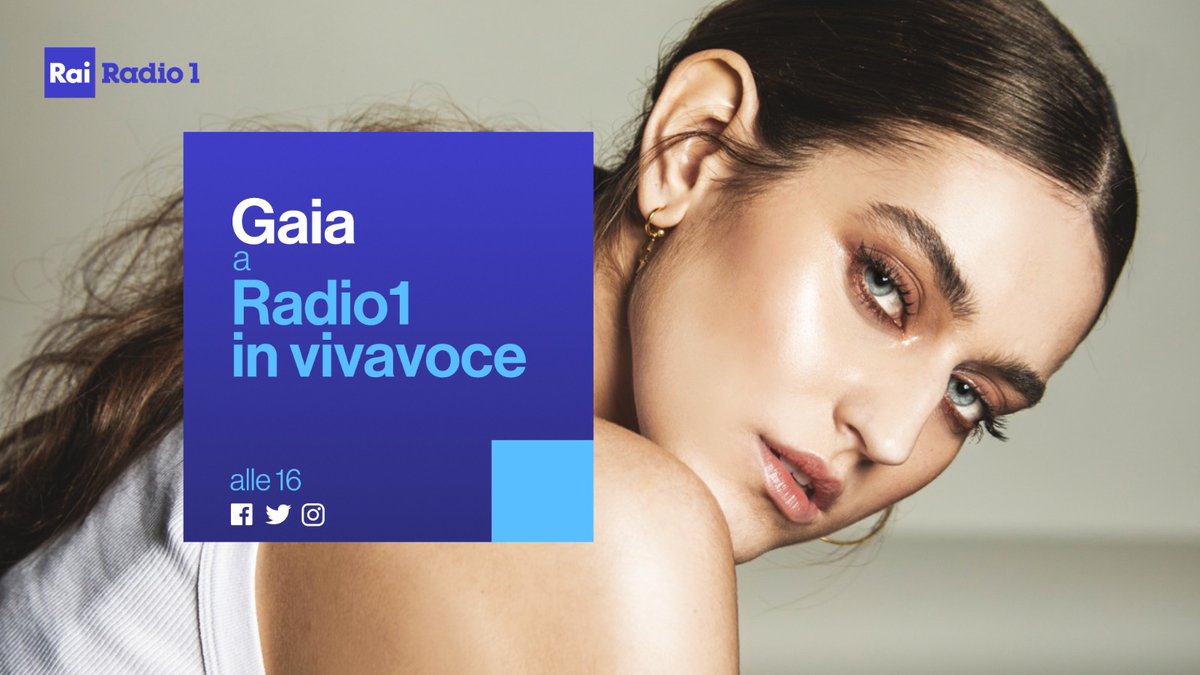 🌊 Il suo album #NuovaGenesi ha superato 50 milioni di stream. La giovane cantautrice italo-brasiliana <a href="/Gaia_Gozzi/">Gaia</a> domani, #28settembre, alle 16, sarà ospite a <a href="/Radio1VivaVoce/">Radio1 in vivavoce</a> con Eleonora Belviso e <a href="/detommasi_de/">Claudio de Tommasi</a> 🎶
Non mancate 📻 bit.ly/Radio1RaiTw