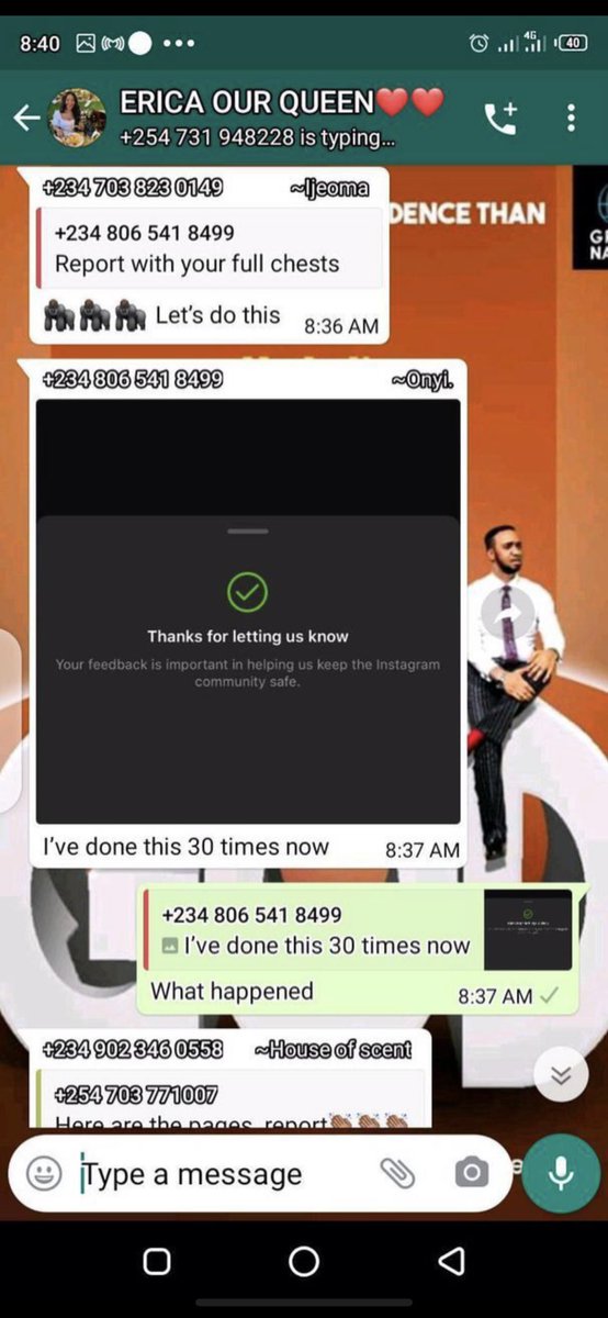 SJulianBrandon's tweet photo. Most toxic what? 
Reporting laycons account for shadow ban 😂😂 grace can’t be killed, light surpass darkness. 

Report and watch us hit 2m before your fav hits 1.1😂😂 

#VerifyErica #KiddFlippingWaya #VOTELayconToVictory #VOTELayconFiercely #votelaycon #BBNaija https://t.co/EfEcOZ41tK