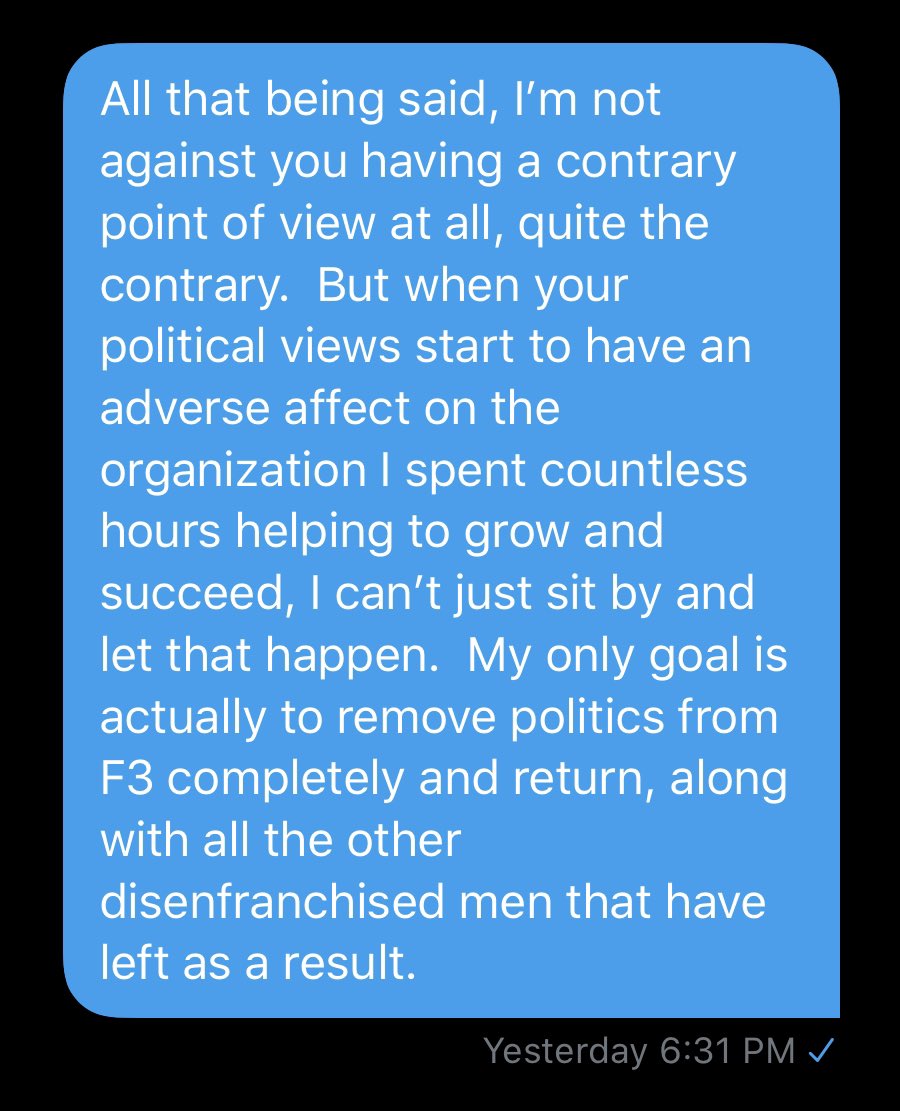 Doug_F3Smokey's tweet photo. @tom_bulldog In the interest of fairness, here are the messages he was responding to.  Additionally, I didn’t start that message chain, he did, by calling me racist and uneducated.  I can post that too, if you like.  
Ya, looks like I’m the one starting trouble, huh? https://t.co/Ci0R8guG68