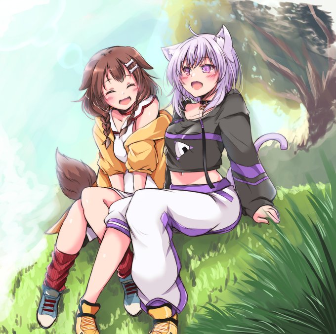 おかころてぇてぇ
#絵かゆ
#できたてころね 