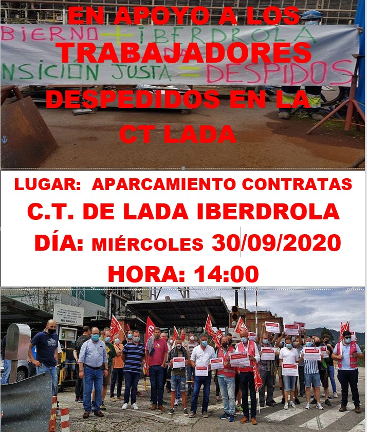 ctlada's tweet photo. @iberdrola controla a los políticos y los medios de comunicación.Pero no las calles y los obreros.Vamos a demostrarles que los 19 van al paro,no recolocados como dicen los mamporreros de Galán. DF. @PodemosXixon @G_TransicionEco @nortes_me @mitecogob @AdrianBarbon @Teresaribera https://t.co/VqoLLdgsRV