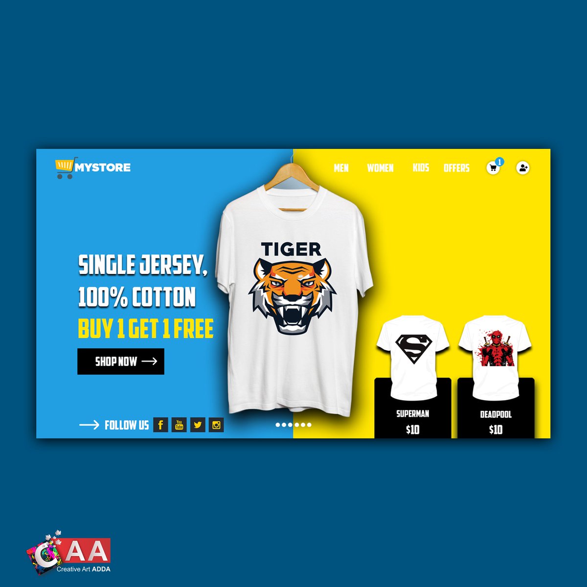 creativeartadda's tweet photo. Turn your dreams into reality.
Start your Online T-shirt store.

 #ecommercewebsite #ecommercemarketing #ecommercetips #onlinebusiness #onlinestore #onlineboutique #tshirtshop #tshirtstore #fashion #branding #socialmedia #marketing #startupbranding #startabusiness #onlinecommerce https://t.co/RxA42QS5Yp