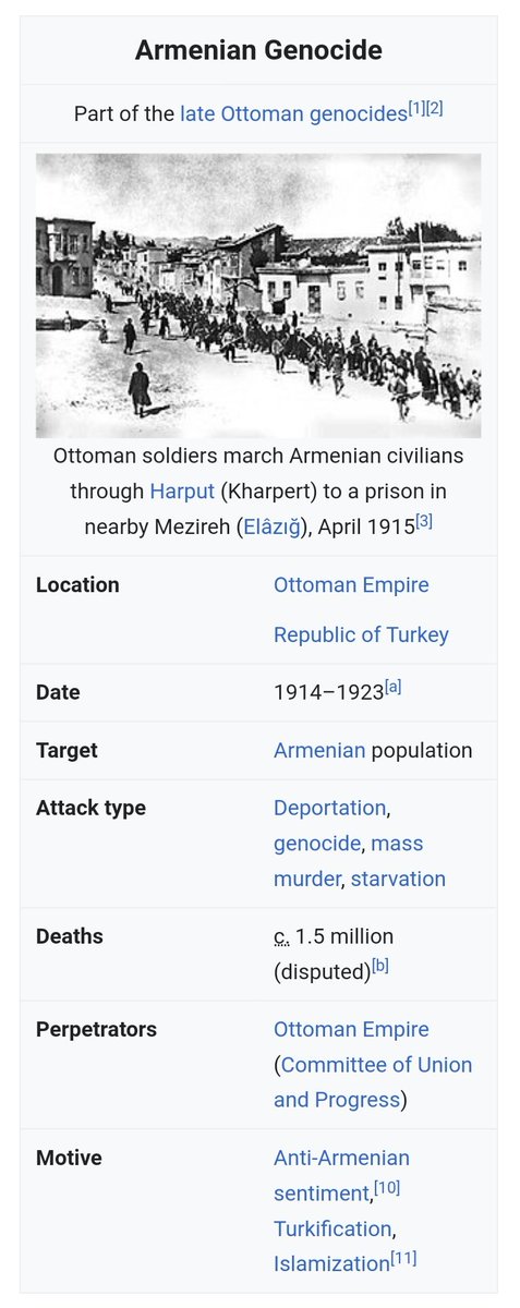 of the population Armenians, the armenian genocide is still denied by Turkey for its repercussions. Ottomans were not some heroes or good people against which Indian fought, the land where this battle was fought didnt belonged to Turks, the turkish empire controlled this (5/n)