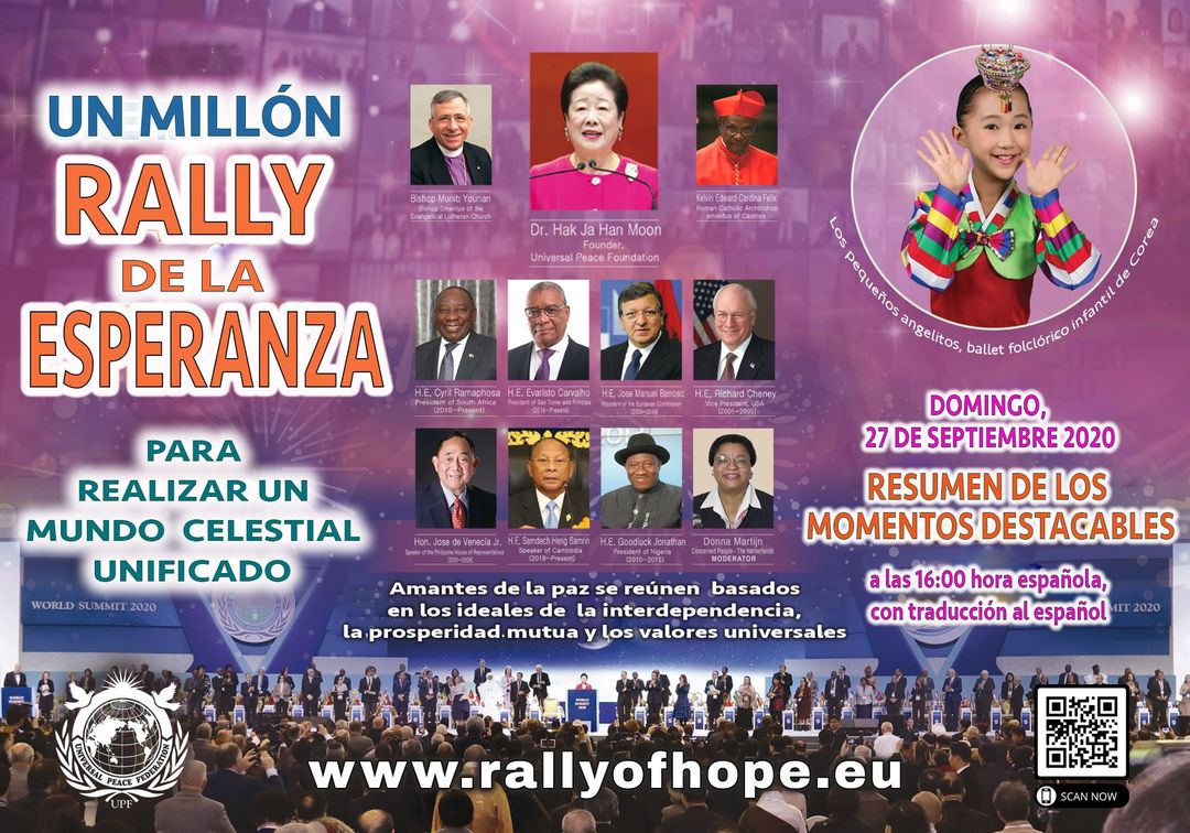 MagazMario's tweet image. #Rallyofhope 

Les  invito cordialmente a que participen en evento en Internet que resumirá este segundo RALLY DE LA ESPERANZA el próximo domingo, 27 de septiembre a las 4 de la tarde hora española, destacando momentos estelares del evento principal. Habrá traducción al español