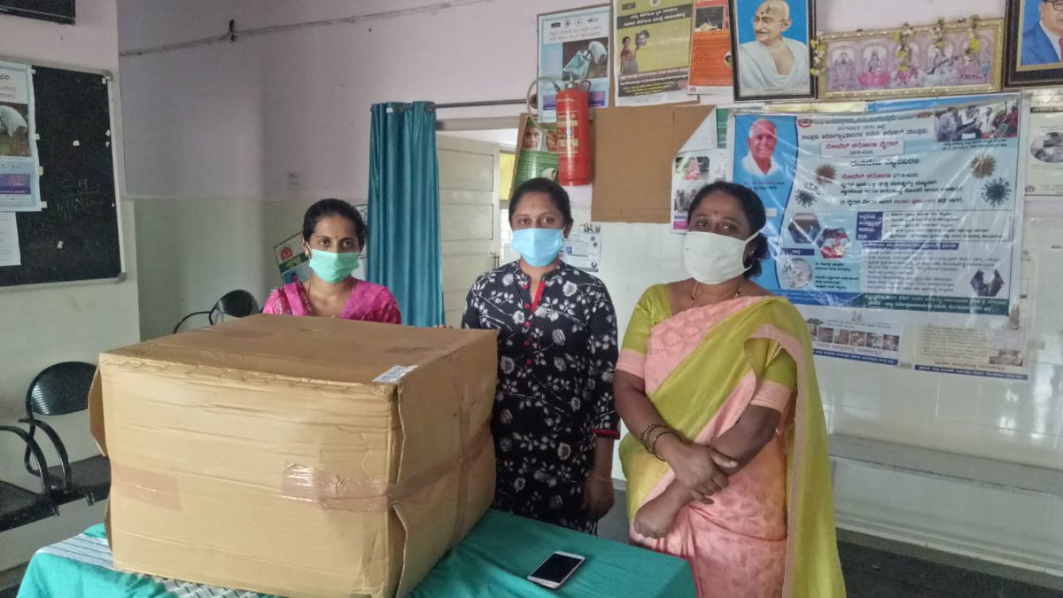DrVaishnavi14's tweet photo. Strides Pharma donated 800 PPE kits to our Anekal PHCs. Every gesture is appreciated and acknowledged. It reinforces the fact that covid management is team work. Of public as much as it is government.. @Captain_Mani72 @DrVinayKumarM2 @AnekalCovidcare @BommanhalliBBMP https://t.co/Z1U9O5bsiJ