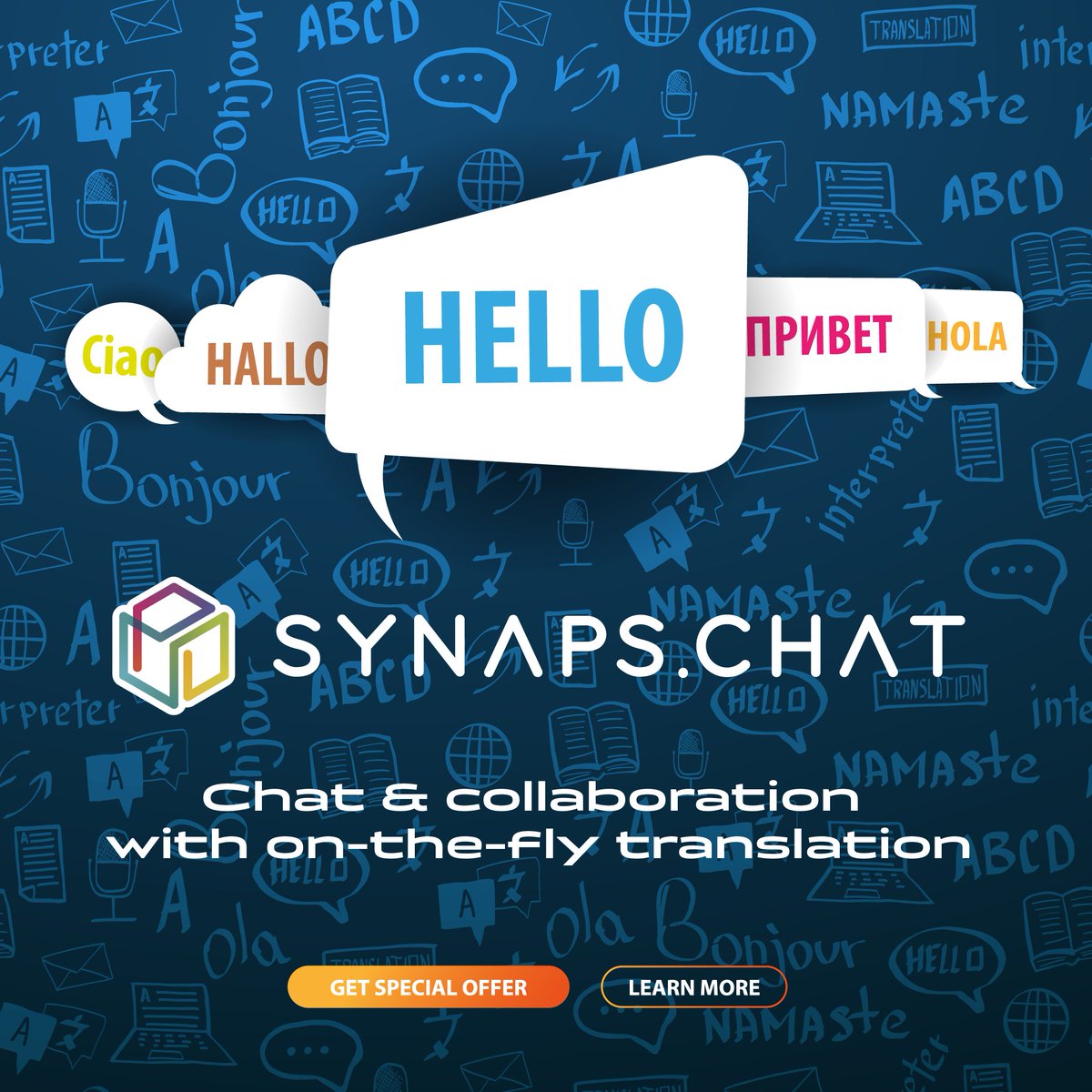 synapschat's tweet image. Synaps Chat is all-in-one chat &amp;amp; collaboration with translation in 104 languages.

#global #communication #teamwork #network #multilingual #chat #collaboration #dilbert #synaps #synapschat #bilingual #telework #collaboration #business #entrepreneur #language