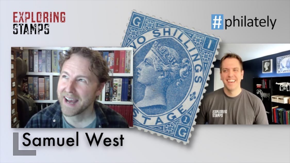ExploringStamps's tweet image. “They can fire your imagination in so many ways”.  Watch Samuel West @exitthelemming talk about stamps, philately, Postcrossing, stamp shows, forgeries and so much more in this very special episode of #philately 
youtu.be/Fu35uViRAJg