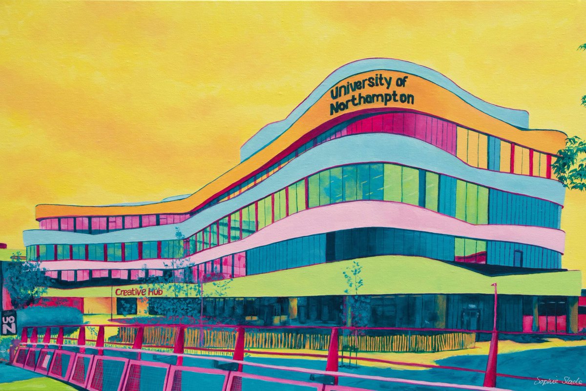 ‘Carnival on Campus’ 

Creative Hub at Waterside Campus 
<a href="/UniNorthants/">UniofNorthampton</a> 

#lovenorthampton #northamptonart #paintthetownincolour