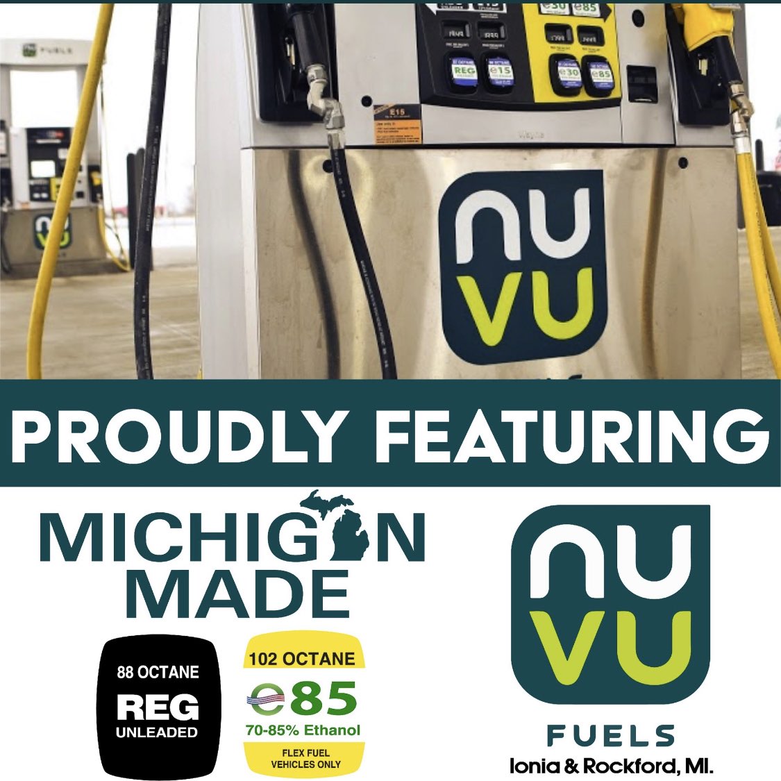 Fill up today and support Michigan!