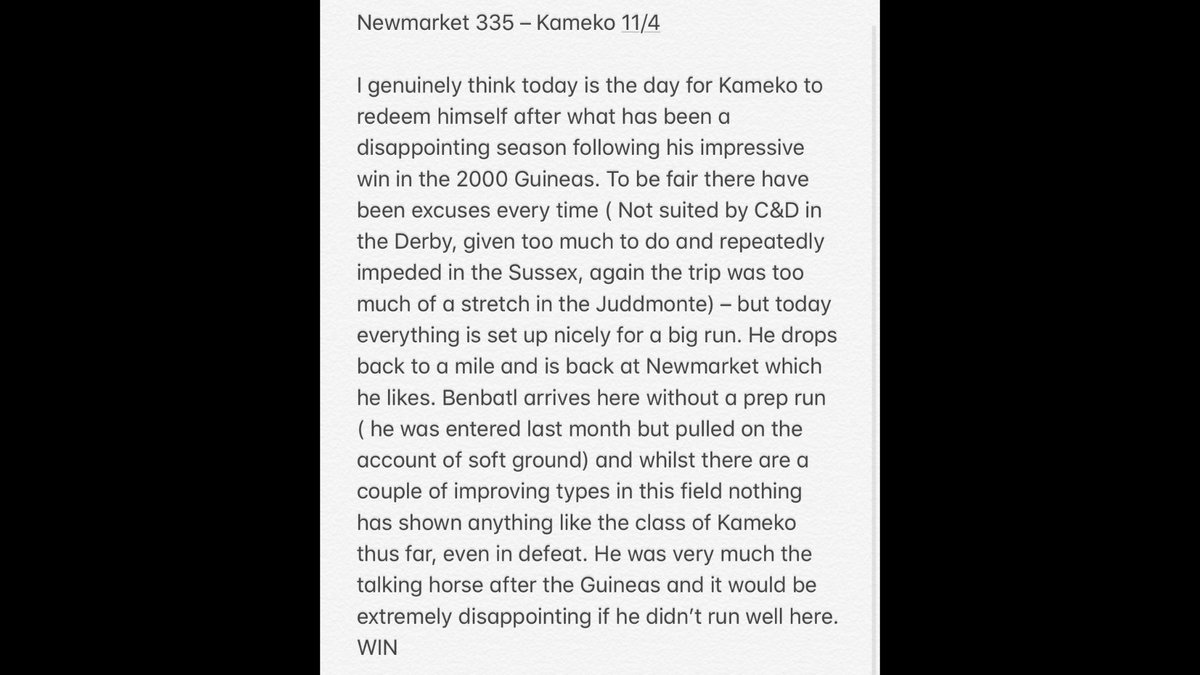 Today’s the day for Kameko ( I hope!) #HorseRacing #freetips #racing #horses #racing #tips #belucky #GLIYF