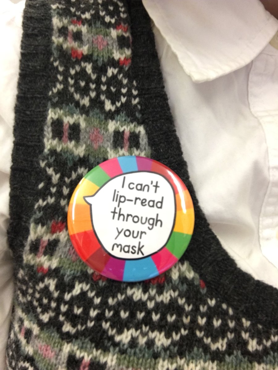 The new rules around mask wearing for shop staff is making life even more difficult for older people who have hearing difficulties. Help prevent isolation in this difficult time by removing a mask when it's evident someone can't understand, as a vital act of kindness