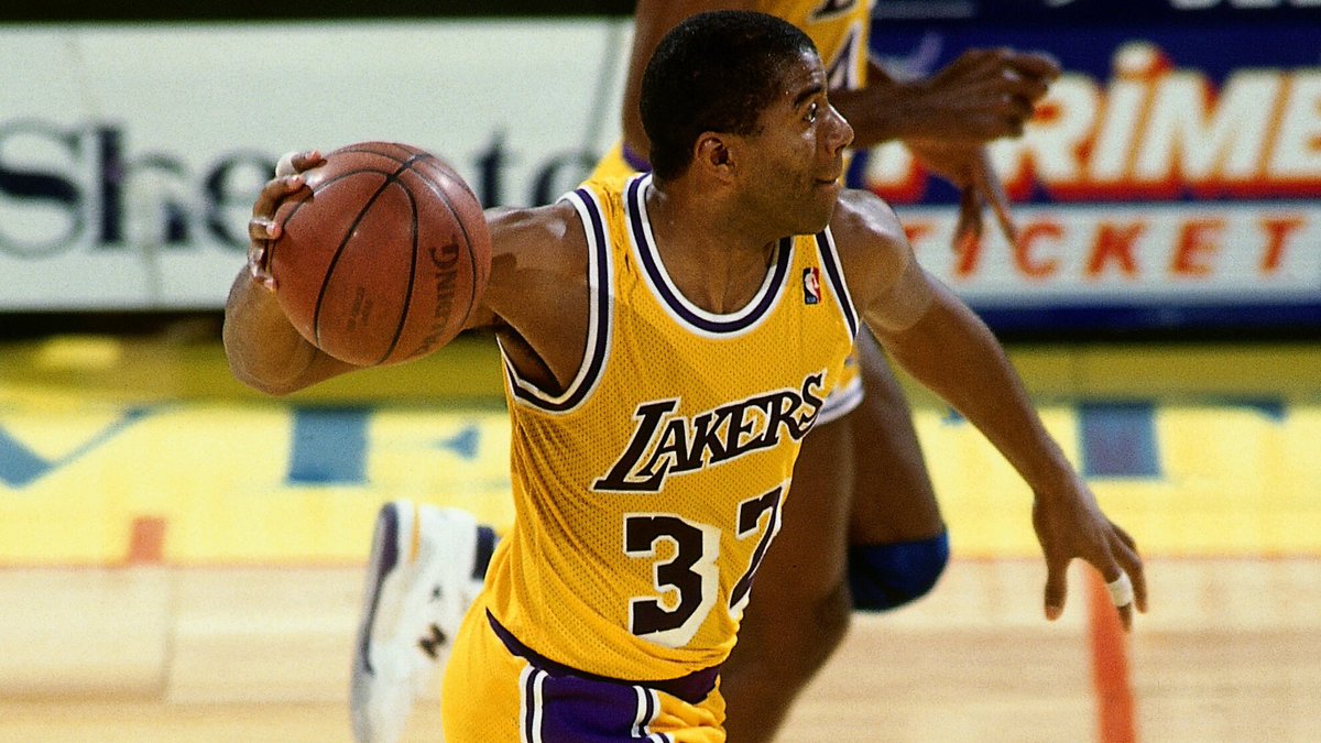 I say this with all the respect for Kobe. He is one of the (at worst) six best players of all time, and one of the three best scorers ever. But to me, Magic was better - that's no slight. After all, he's the greatest point guard ever. Magic Johnson was better than Kobe Bryant.
