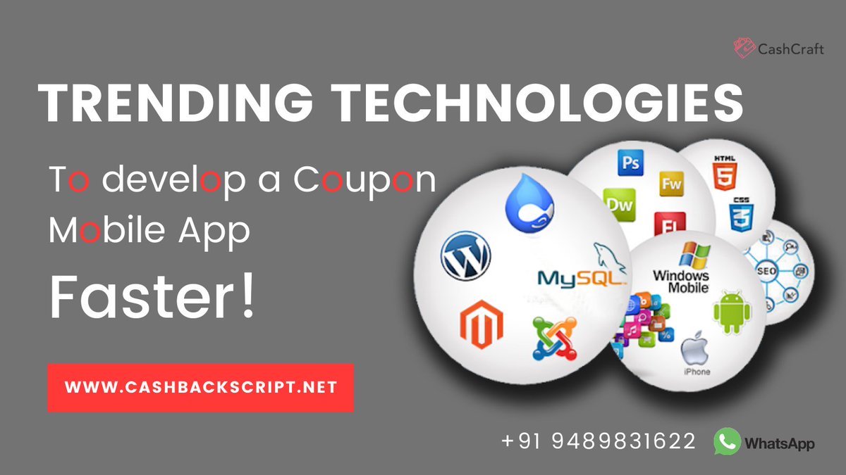 cashcraft_offl's tweet image. 𝗧𝗿𝗲𝗻𝗱𝗶𝗻𝗴 𝗧𝗲𝗰𝗵𝗻𝗼𝗹𝗼𝗴𝗶𝗲𝘀 𝘁𝗼 𝗱𝗲𝘃𝗲𝗹𝗼𝗽 𝗮 𝗖𝗼𝘂𝗽𝗼𝗻 𝗠𝗼𝗯𝗶𝗹𝗲 𝗔𝗽𝗽 𝗙𝗮𝘀𝘁𝗲𝗿

Buil your #GrouponClone App by using Trending Technologies based on your needs.

Drop your Query here bit.ly/2ExBCEd

#CouponScript #CouponSolutions #Brazil