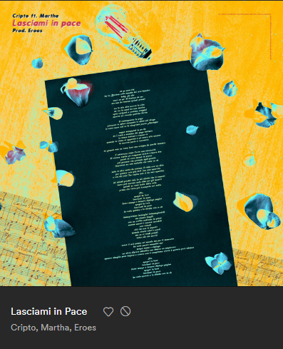 This week's third example: it's been almost three months since the last time the wrong Martha turned up in Release Radar, but here we are again. This is Italian rap/hip hop (I dunno, I'm not good at genres), not North East English pop punk.