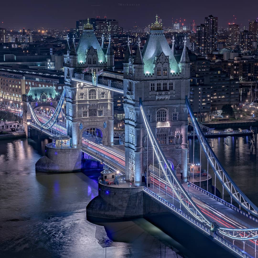TowerBridge's tweet photo. Tower Bridge and all its hues of blue and purple. The lights of the skyscrapers faintly shining in the background. 😍 Such an awe-inspiring angle!
Have a great weekend!
📷: https://t.co/O942tRvsn4
#TowerBridge #FollowerPhotoFriday https://t.co/ZvD4O50Rqj