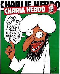 nasserferradj's tweet photo. En réaction à l'attaque dans l'ex rue de @Charlie_Hebdo_ et en tant que musulman progressiste et laïque je décide de publier cette caricature du prophète et j'emmerde les Daeshiens. Surtout que pour info rien ne l'interdit dans le Coran. Soutien aux victimes #bastille https://t.co/yc8U1LW2gK