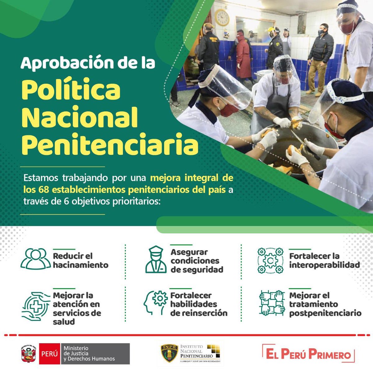 Ministerio de Justicia y Derechos Humanos tweet media