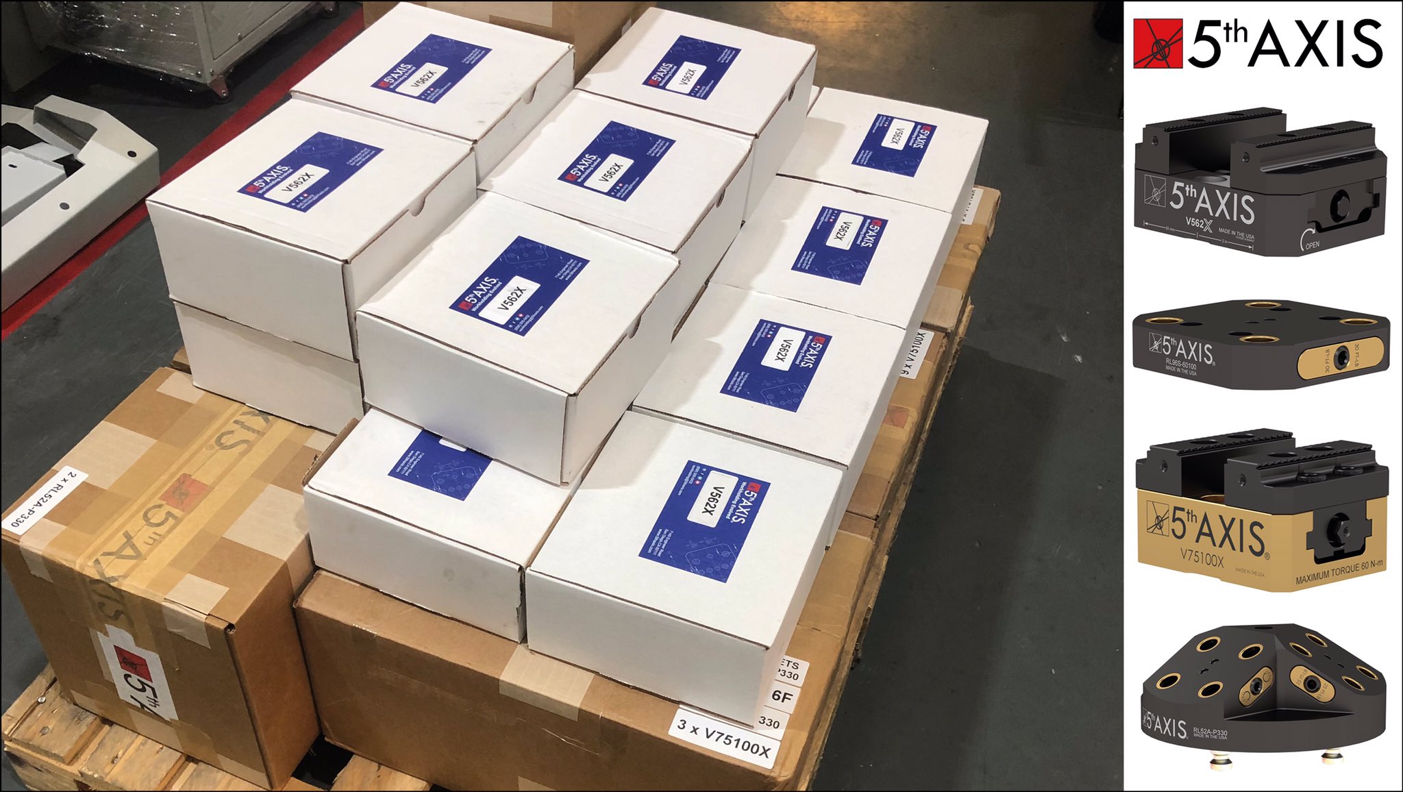 YMT Tooling on Twitter "Homeward bound! A fully loaded pallet of 5th