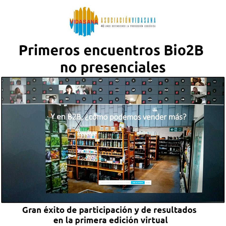 hosteleriaenvlc's tweet photo. PRIMEROS ENCUENTROS BIO2B NO PRESENCIALES

https://t.co/WGc5NrupK2

@VidaSana_AVS #VidaSana #HosteleriaEnValencia #EncuentosBio2BNoPresenciales #PrimeraEdicionVirtual #INTERECO #Asistentes #Compradores #Vendedores #AgriculturaEcologica #Conferencias #EstrategiaDigitalVenta https://t.co/CeNQQjDp8F