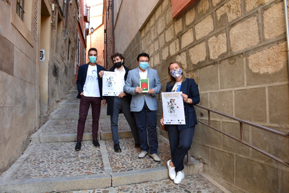ToledoAyto's tweet photo. El Ayuntamiento respalda la nueva edición del Erató Fest que regresa con uno de los mejores carteles poéticos del país https://t.co/RGyOzSSa8v https://t.co/rzu53VGBZj