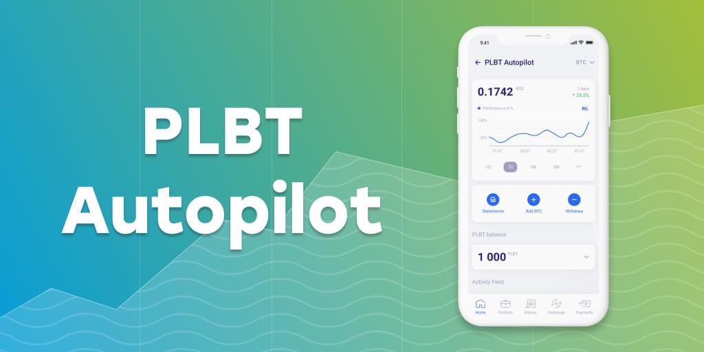 $PLBT Autopilot wave 2 is almost over!

The second pool of #BTC dedicated to #PLBT Autopilot will be depleted soon, so make haste if you want to get full Autopilot underperformance protection!

We will announce our plans for wave 3 next week. 

#CryptoTradingBot #cryptotrading