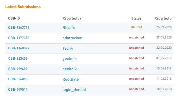 catnap707's tweet image. @ark_akiba 
ark-pc.co.jp Cross Site Scripting vulnerability OBB-1363719 | Open Bug Bounty openbugbounty.org/reports/136371… 
#ArkTech #パソコンショップアーク 
#脆弱性 #XSS  #7回目 #unpatched #放置