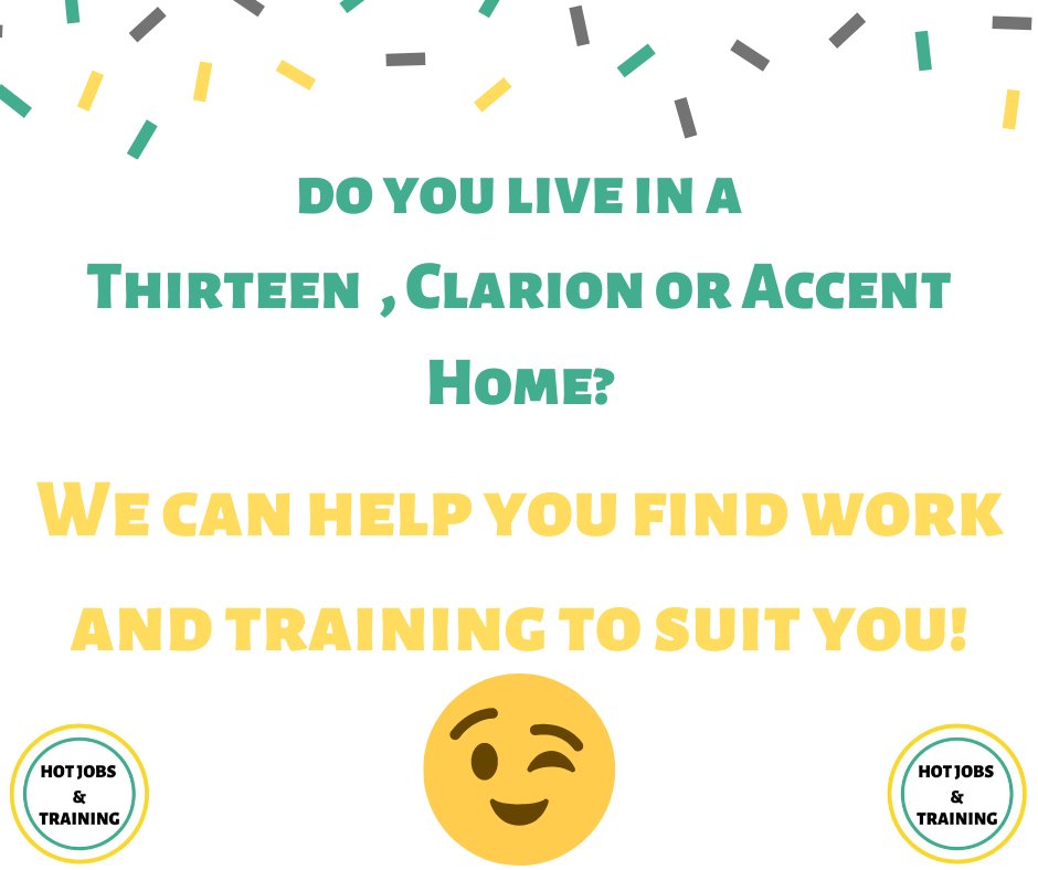 🏠Do you live in a Thirteen, Clarion or Accent property?🏠

We can offer you 1 - 1 support in finding exciting opportunities in your area.

If you are interested in accessing our service please get in touch via inbox or call us on 01642 947840