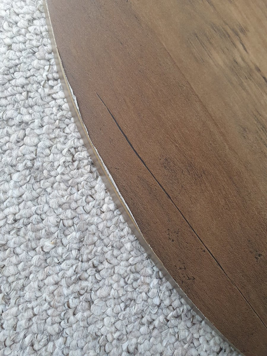 HannahChHealy's tweet photo. @DunelmUK I've just had my Fulton coffee table delivered. Its beyond me that this would be an acceptable product to send someone? Both tables are damaged and dirty. A return or ex display? To think I've had to take a day off work to receive this crap. https://t.co/RpXnrI65qa